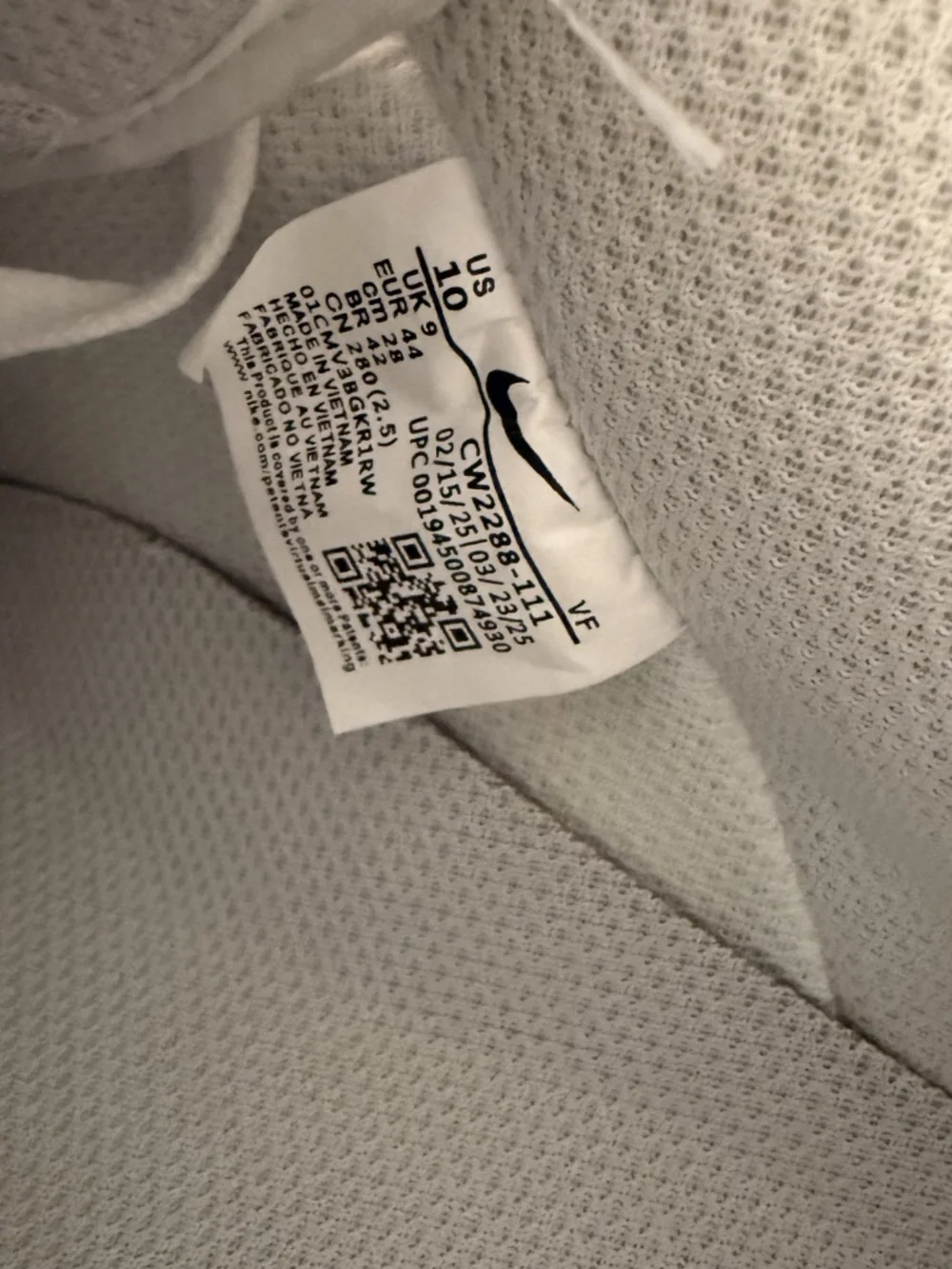 Air Force 1 '07 Mens 10